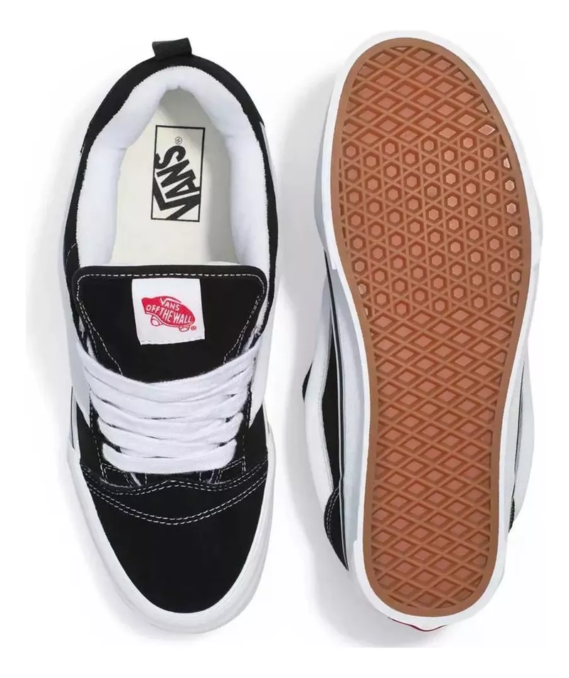 Tênis Vans Knu Skool - Lançamento (Azul e Preto) - Premium - FRETE GRÁTIS