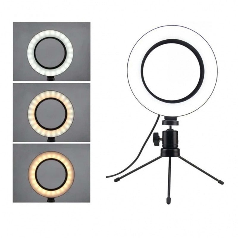 Ring Light Led (Iluminador anel 6 polegadas)