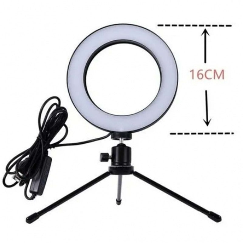 Ring Light Led (Iluminador anel 6 polegadas)