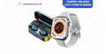 Smart Watch 8 Ultra + Fone Bluetooth Pods Pro - Compre 1 e Leve 2